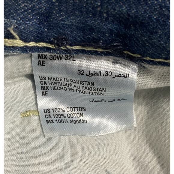 Sun + Stone Men's 30x32 Union Slim-Fit Distressed Denim Jeans Vintage Wash NEW - Picture 12 of 13